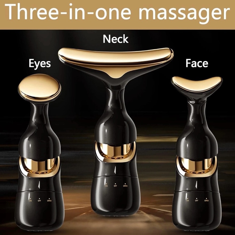 NEW! GUSHI YUTA Three-in-one Face Massager